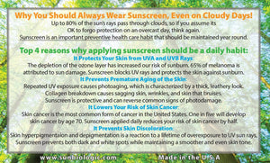 Organic Sunscreen - Mens SPF 30+ (2 oz)