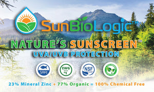 Organic Sunscreen - Naturally Tinted, Fair Tone SPF 30+ (2oz)