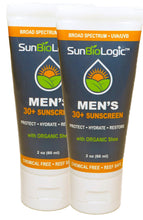 The Men's SPF 30+ sunscreen is neutral in scent and is non-comedogenic (formulated to prevent blocked pores and breakouts). Effective for every day use or sports/outdoor activities!